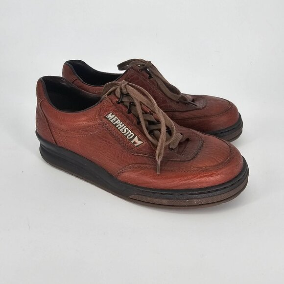 Mephisto Match Air Jet Runoff Brown Casual Sz 6.5 US Comfort Classic Casual - Picture 1 of 11